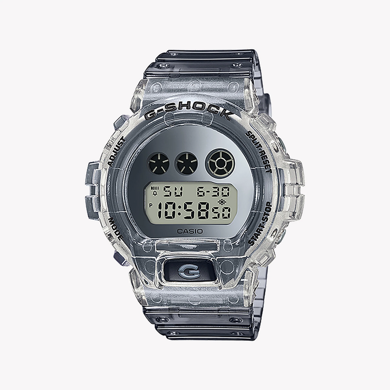 G-Shock Men's Silver Resin Watch, Digital Dial | Dw-6900sk-1dr by i-watch