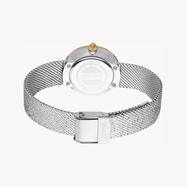 Just Cavalli Women's Gold Stainless Steel Watch, Gold & Silver Dial | Jc1l253m0095 by i-watch