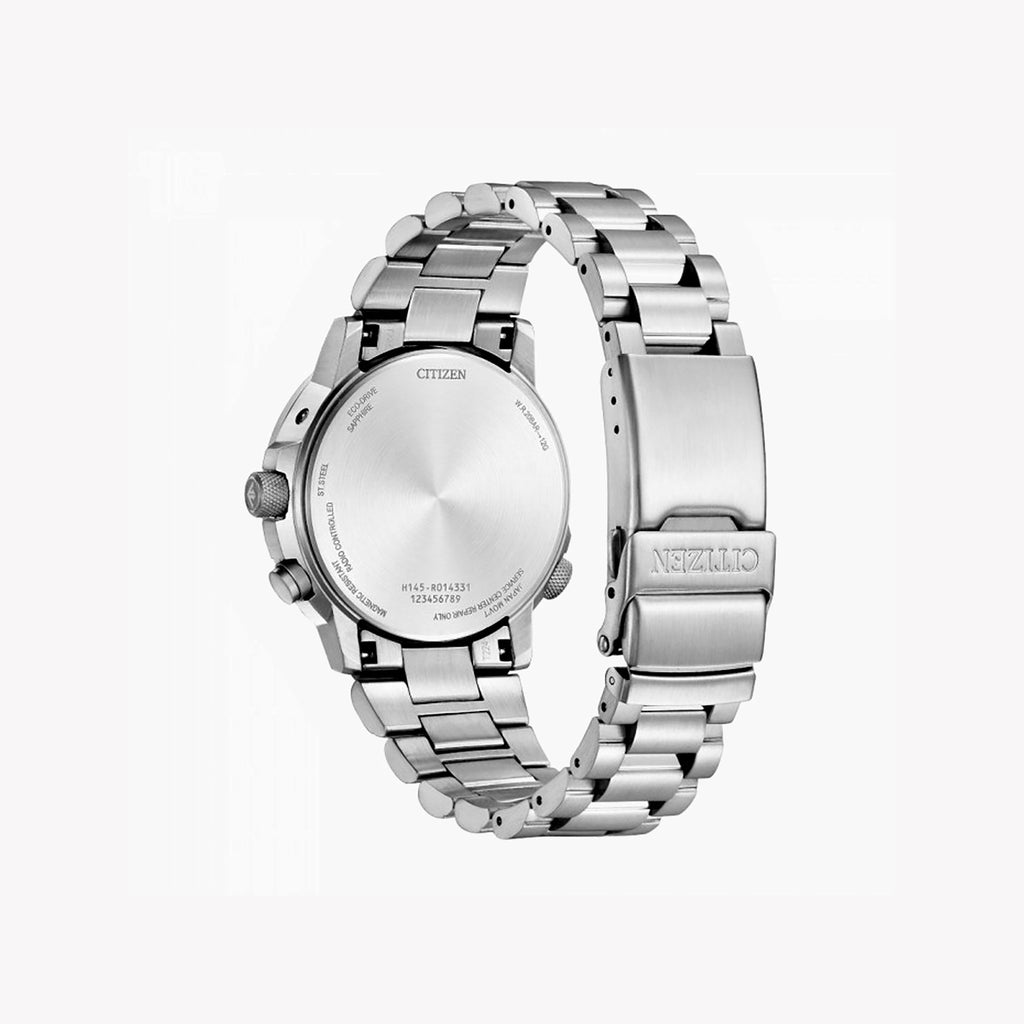 CITIZEN CB0240-88L - SLEEK ADVENTURER MEN'S WATCH WITH BLUE DIAL & STAINLESS STEEL BAND-i-Watch-2