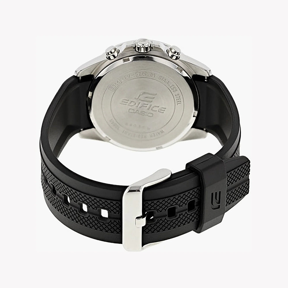 Casio Edifice Efv-570p-1avudf - Sporty Elegance Men's Watch With Black Dial And Resin Band by i-watch