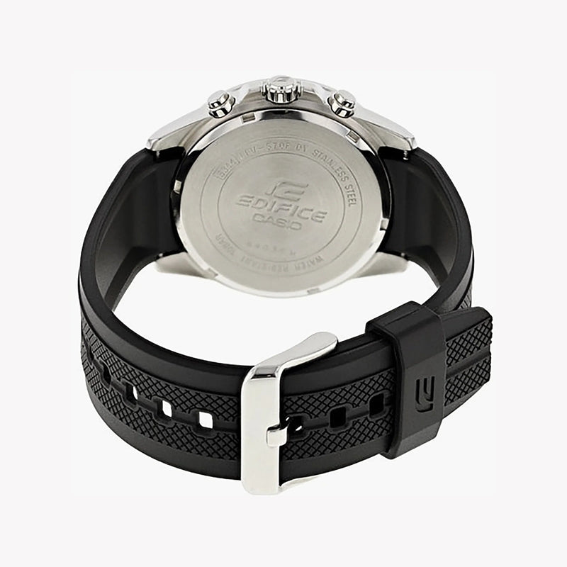 Casio Edifice Efv-570p-1avudf - Sporty Elegance Men's Watch With Black Dial And Resin Band by i-watch