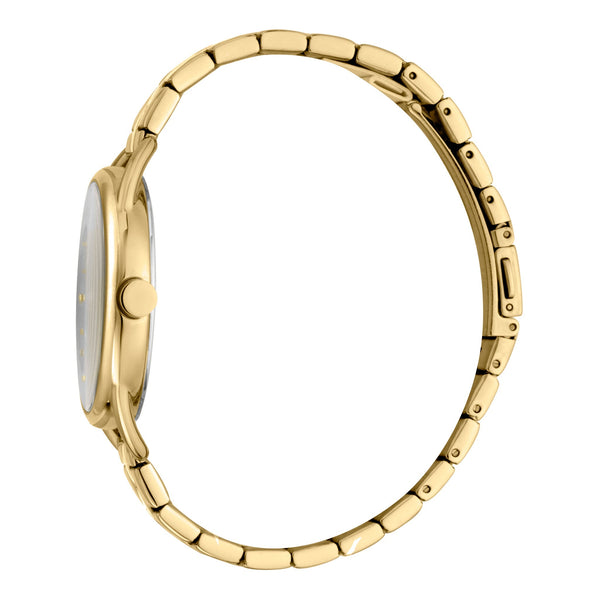 Esprit Women's Watch With Gold Stainless Steel Case And Gold Stainless Steel Band by i-watch