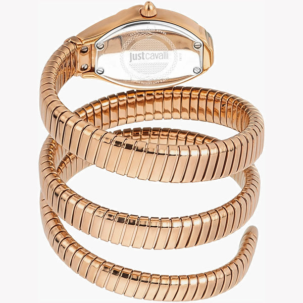 Just Cavalli Women's Rose Gold Watch, Blue Dial | Jc1l185m0035 by i-watch