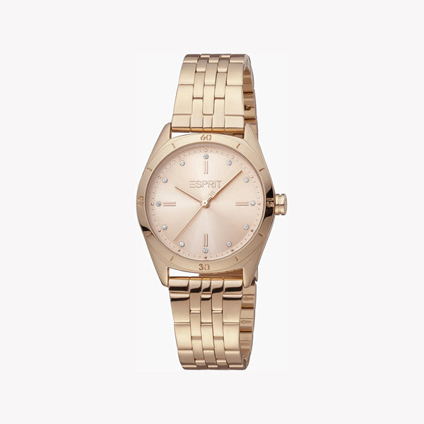 Esprit Women's Rose Gold Watch, Stainless Steel Band | Es1l197m0055 by i-watch