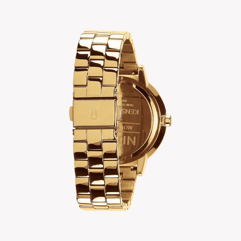 Nixon Men's Gold Stainless Steel Watch, Black Dial | A1057-2042 by i-watch