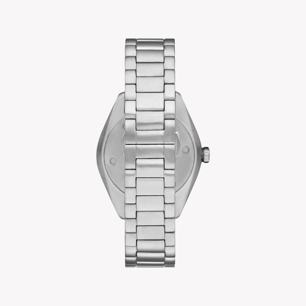 EMPORIO ARMANI AR11553 - MODERN SPORTY ELEGANCE MEN'S WATCH WITH BLUE DIAL AND SILVER STEEL BAND-i-Watch-3
