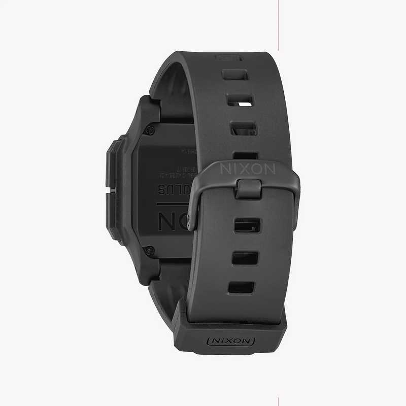 Nixon Men's Black Rubber Watch, Digital Dial | A1180-001 by i-watch