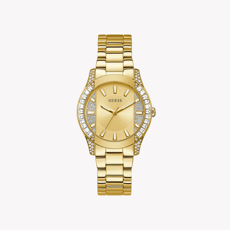 Guess Women's Gold Stainless Steel Watch, Champagne Dial | Gw0305l3 by i-watch