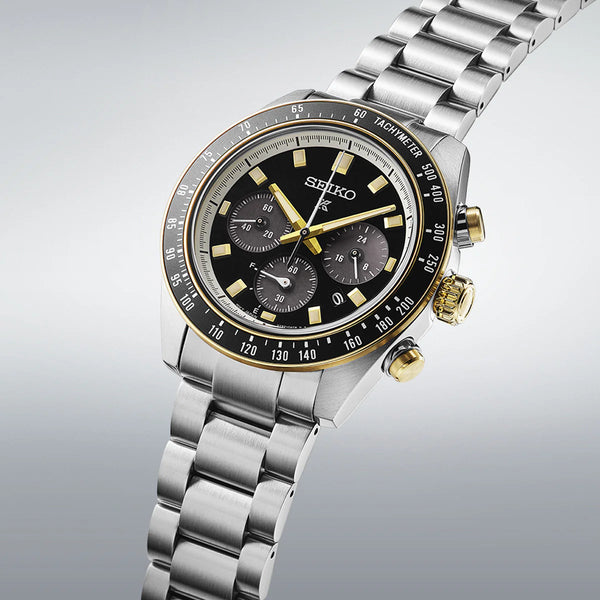 Seiko Prospex Men's Silver Watch, Multicolor Dial | Ssc941p1