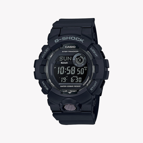 G-Shock Men's Black Rubber Watch, Black Case | Gbd-800-1ber