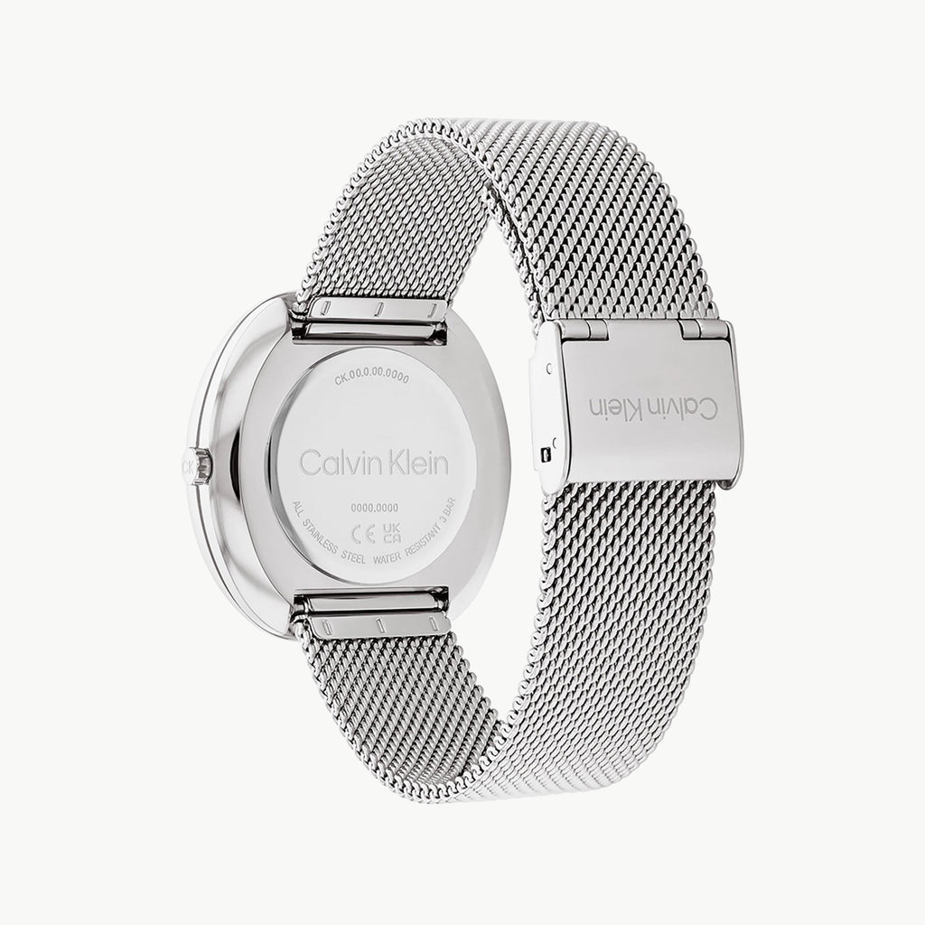 CK CALVIN KLEIN 30MM SILVER STAINLESS STEEL MODERN CHIC WOMEN'S WATCH - ELEGANT TIMEPIECE-i-Watch-3