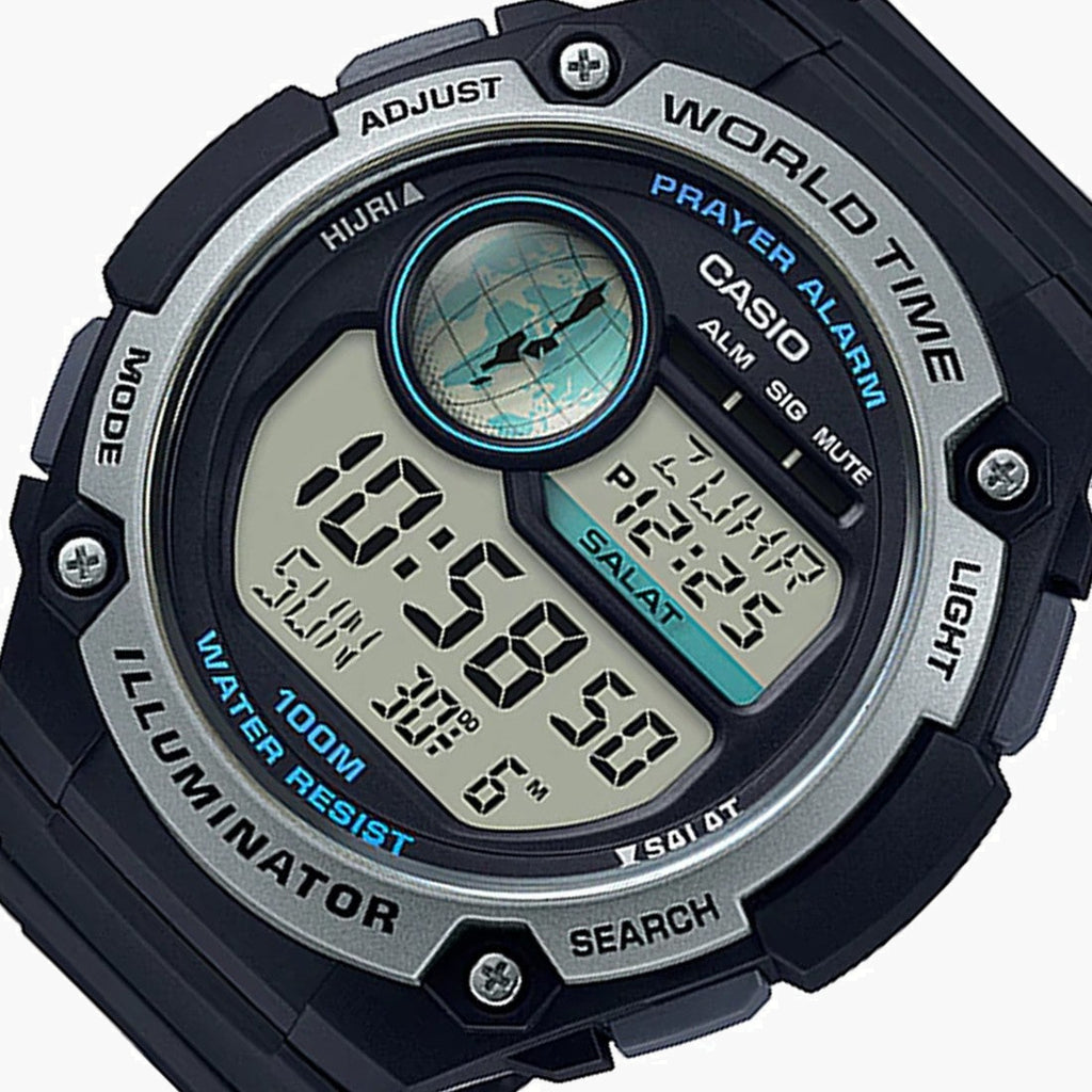 CASIO CPA-100-1AVDF ADVENTURER SPORT - RUGGED BLACK MEN'S WATCH WITH MULTIFUNCTIONAL FEATURES-i-Watch-6