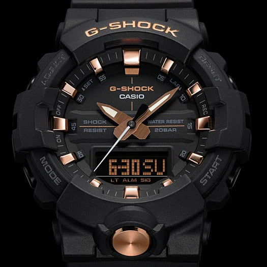 Casio G-Shock Ga-810b-1a4dr - Sporty Strength Series Men's Watch With Rugged Black Resin And Bold Digital Display by i-watch