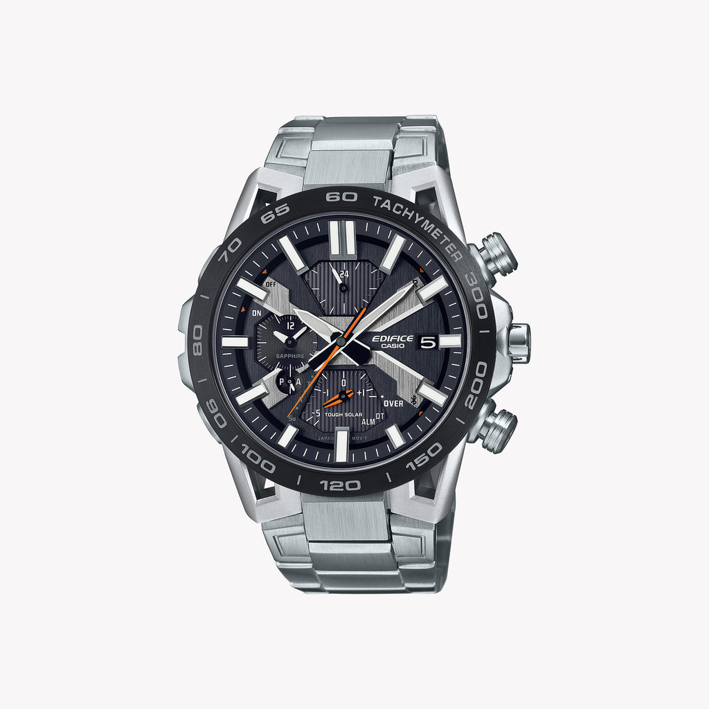 CASIO EQB-2000DB-1AER ELEGANT TIMEPIECE - MODERN MEN'S WATCH WITH STAINLESS STEEL BRACELET