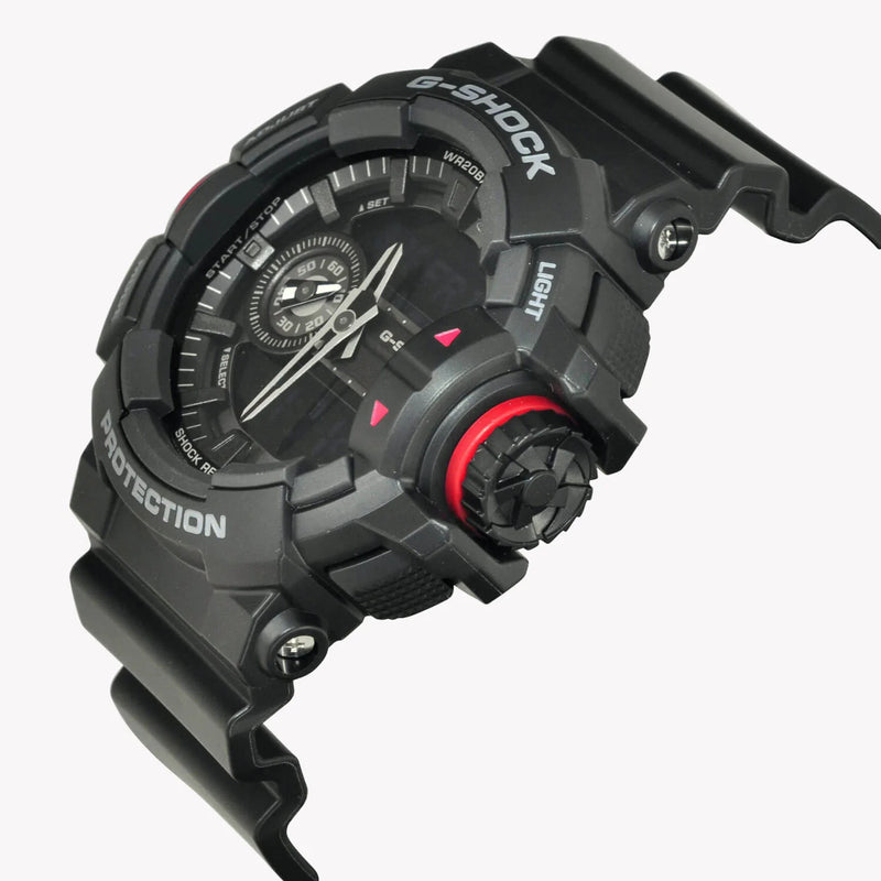 G-Shock Men's Black Resin Watch, Sleek Design | Ga-400-1bhdr by i-watch