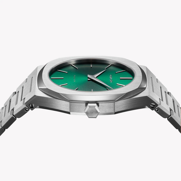 D1 MILANO Men's Silver Watch, Dark Green Dial | D1-UTBJ37 by i-watch