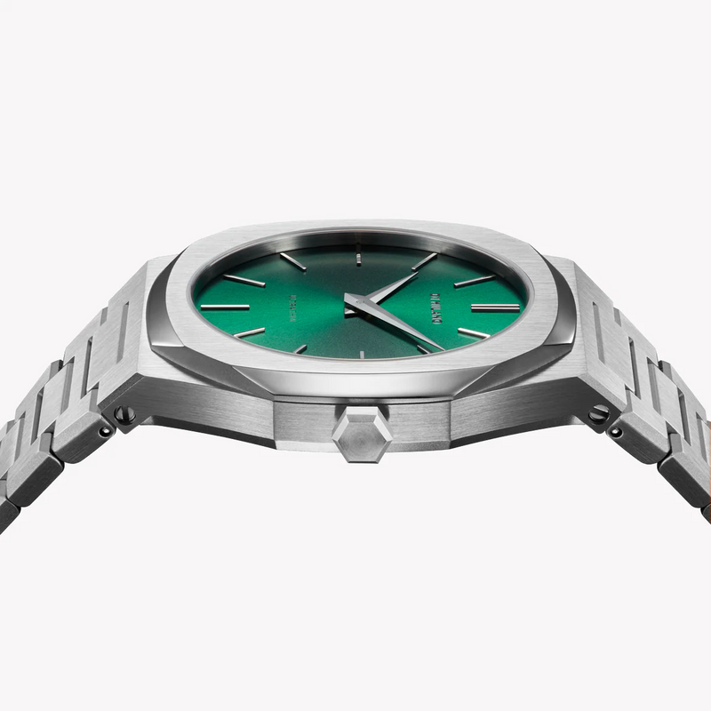 D1 MILANO Men's Silver Watch, Dark Green Dial | D1-UTBJ37 by i-watch