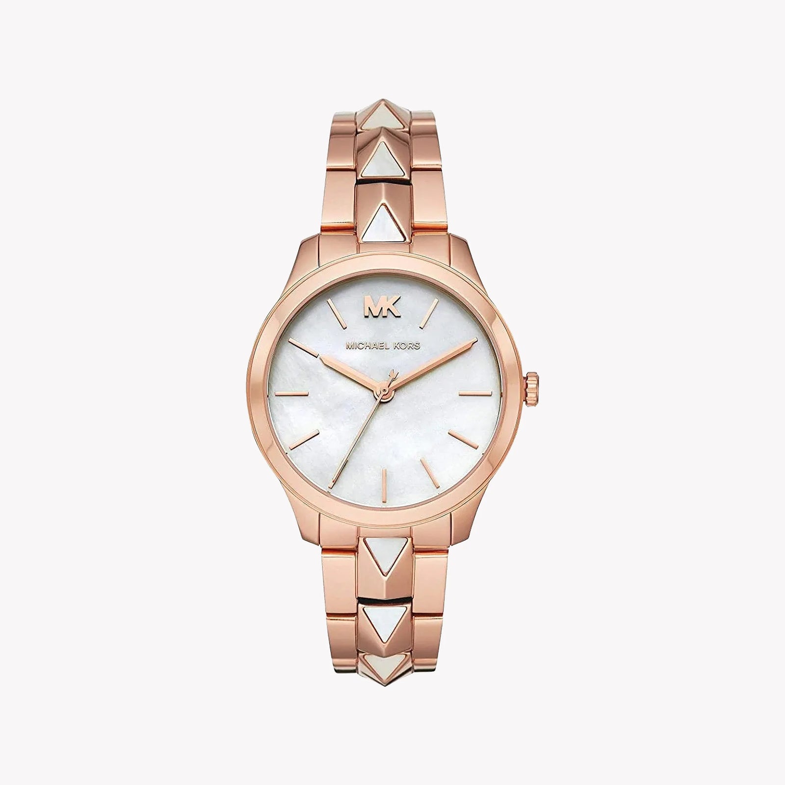 Michael Kors Women's Rose Gold Watch, White Dial | Mk6671 by i-watch