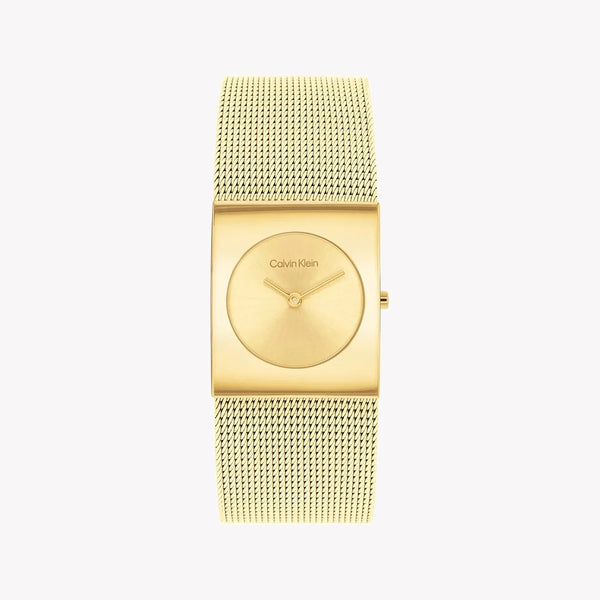 Ck Calvin Klein Women's Gold Watch, Gold Dial | K7a23121 by i-watch