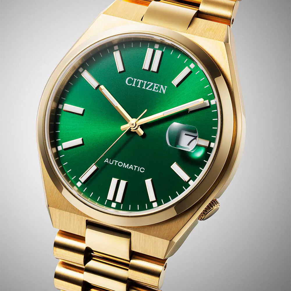 Citizen Men's Gold Watch, Green Dial | Nj0152-51x by i-watch