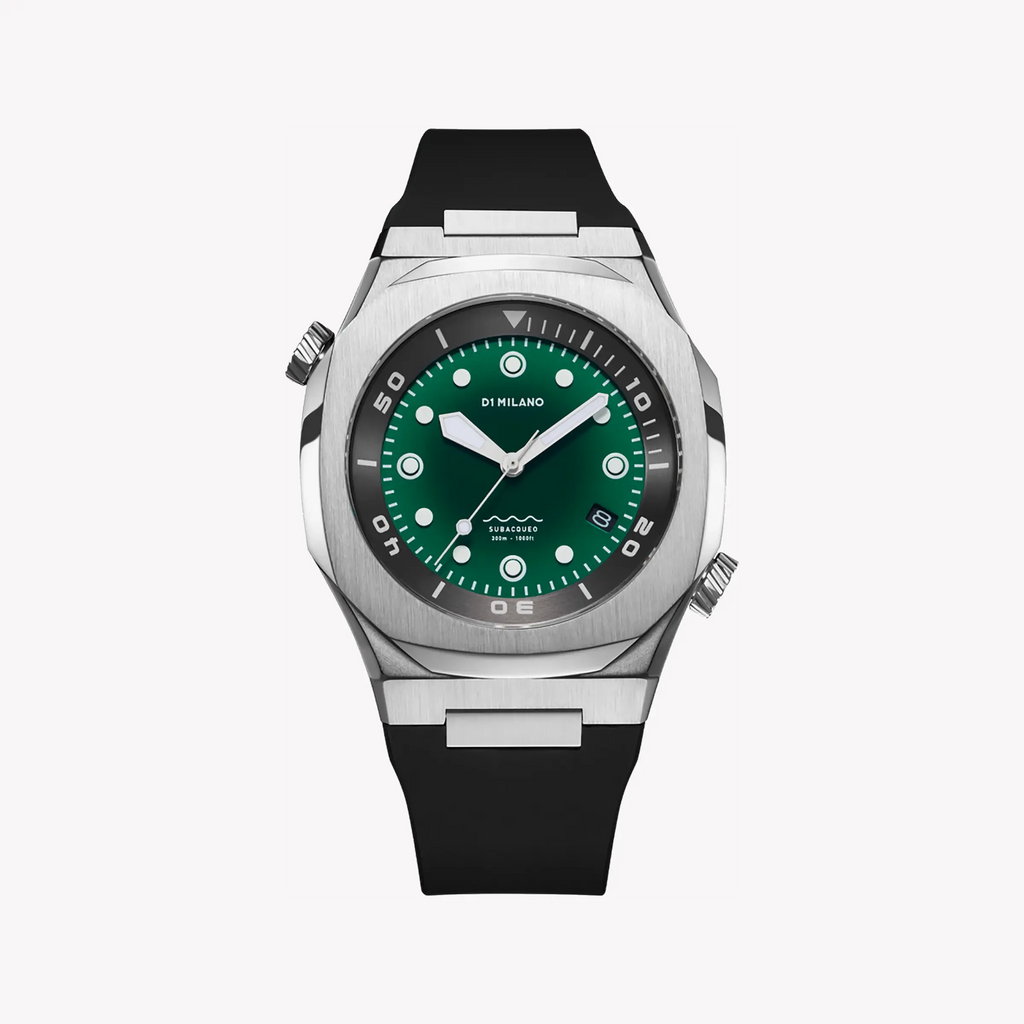 D1 MILANO D1-DVRJ03 Men's Watch - Stylish Green Dial, 43.5mm-i-Watch