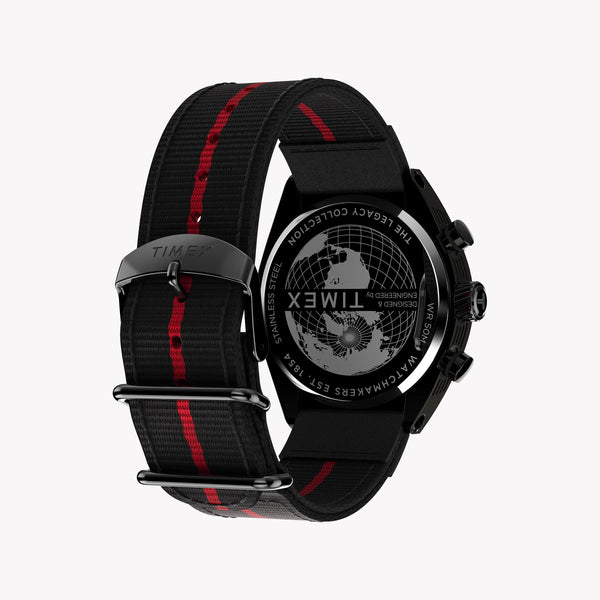 Timex Men's Gunmetal Fabric Watch, Black Dial | Tw2w50200 by i-watch