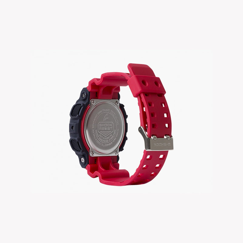 Casio G-Shock Ga-140-4adr Bold Adventurer - Red Resin Men's Watch With Digital Dial & 200m Water Resistance by i-watch