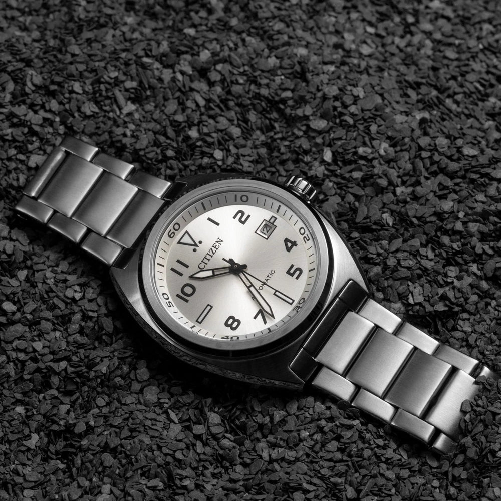 Citizen Nj0100-89a - Dynamic Men's Automatic Watch With Stainless Steel Elegance by i-watch