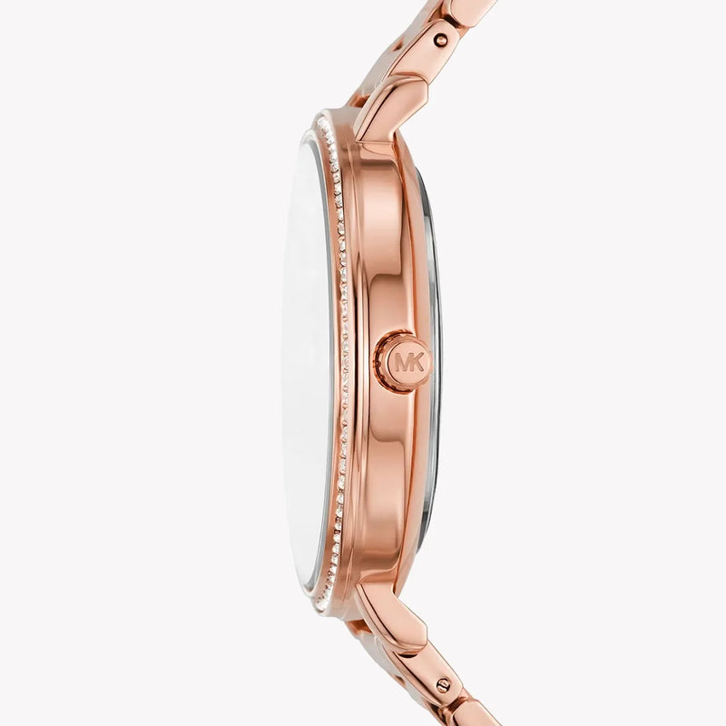 Michael Kors Women's Rose Gold Watch, White Dial | Mk4594 by i-watch