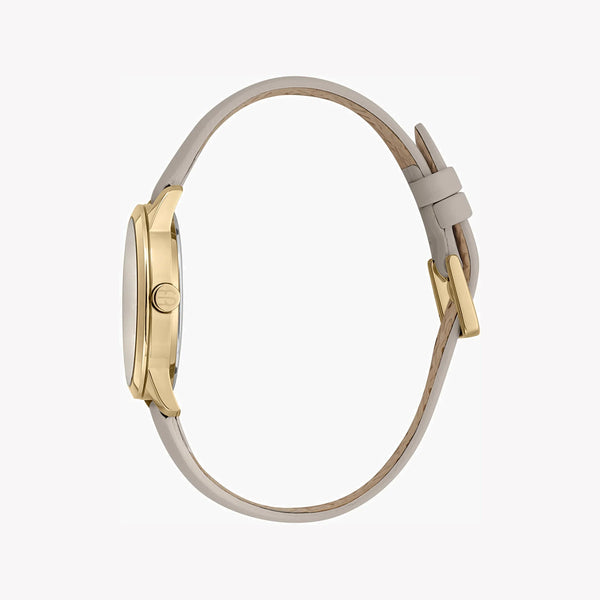 ESPRIT Women's Watch with Silver Stainless Steel Case and Beige Leather Band-i-Watch-2