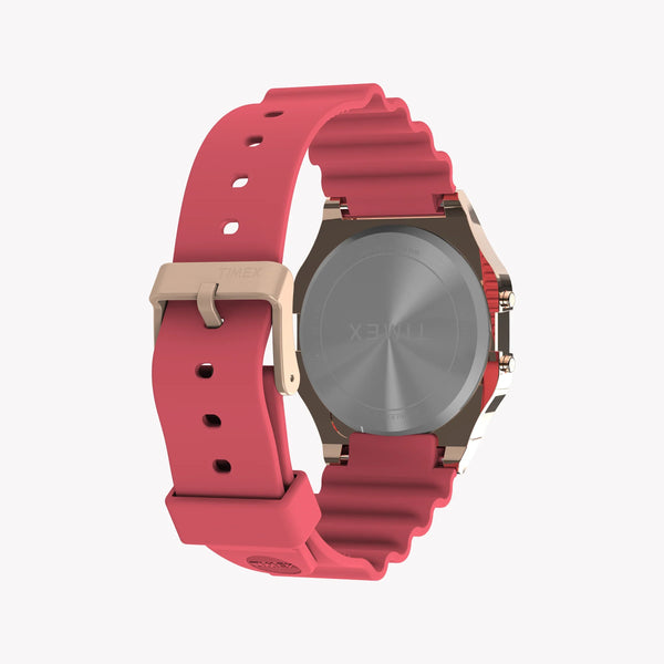 TIMEX T80 ROSE GOLD PINK: RETRO CHIC & FUNCTIONALITY UNISEX WATCH-i-Watch-2