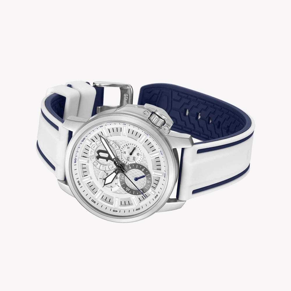 Police Men's Silver Watch, White Dial | Pewjq0005105 by i-watch