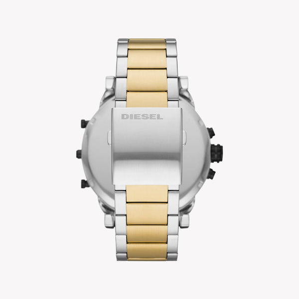 Diesel Men's Black Stainless Steel Watch, Gold/Silver Band | Dz7459 by i-watch