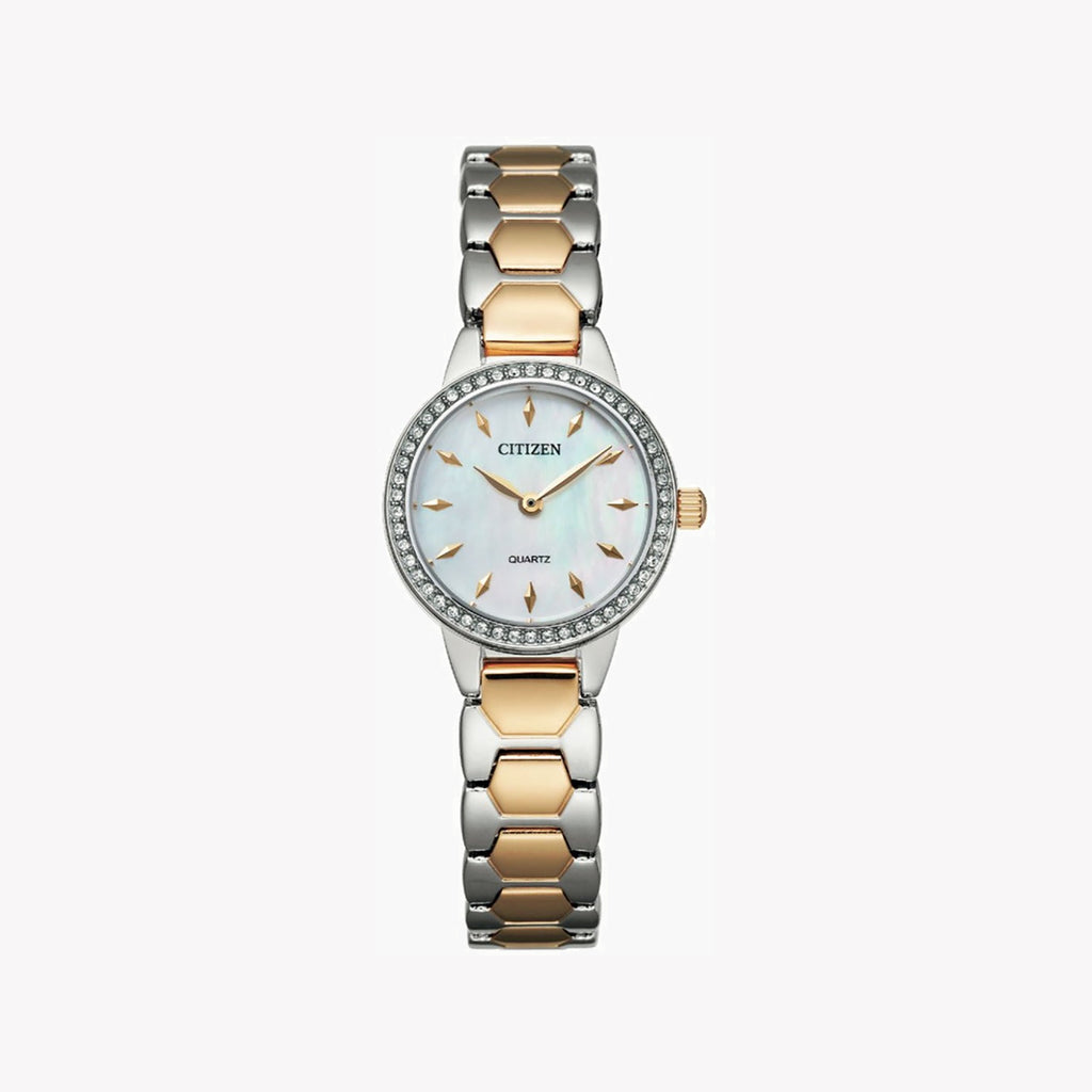CITIZEN EZ7016-50D - ELEGANT TIMEPIECE FOR MODERN WOMEN - STAINLESS STEEL CHARM
