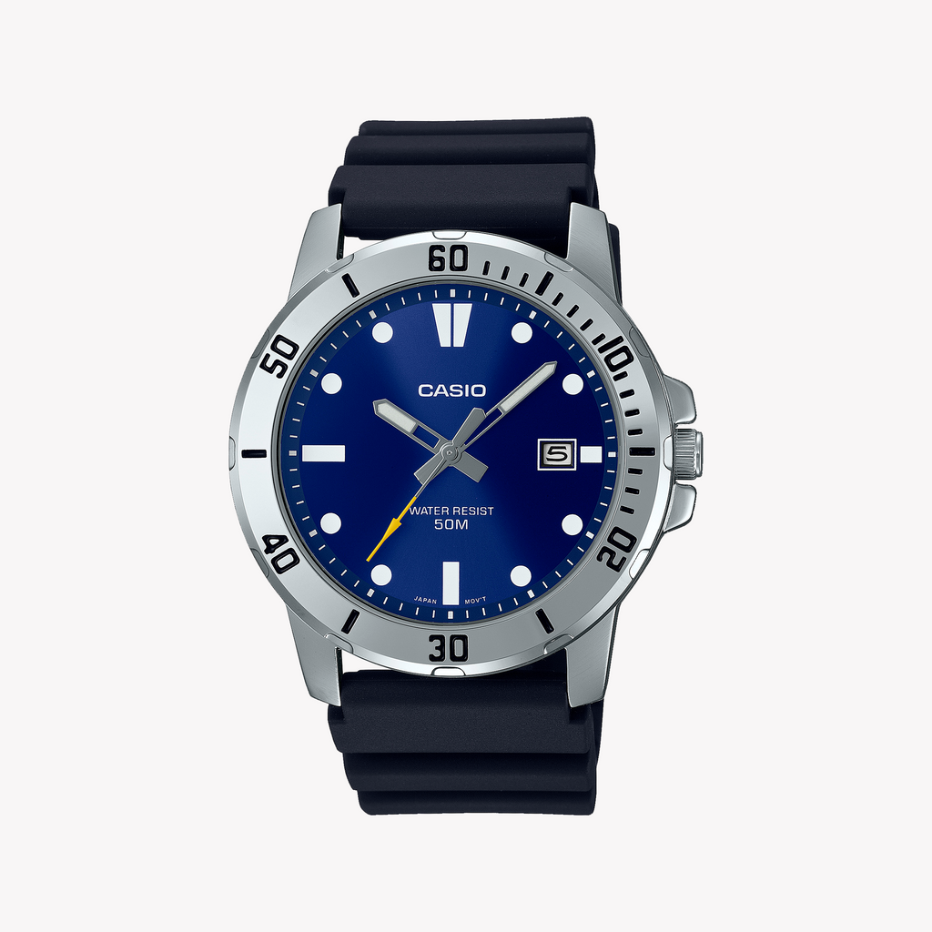 MTP-VD01-2EVUDF - ELEGANTLY VERSATILE MEN'S WATCH IN STAINLESS STEEL & RESIN-i-Watch-5