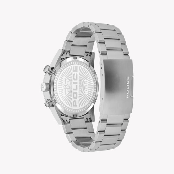 Police Men's Silver Watch, Blue Dial | Pewjk2203101 by i-watch