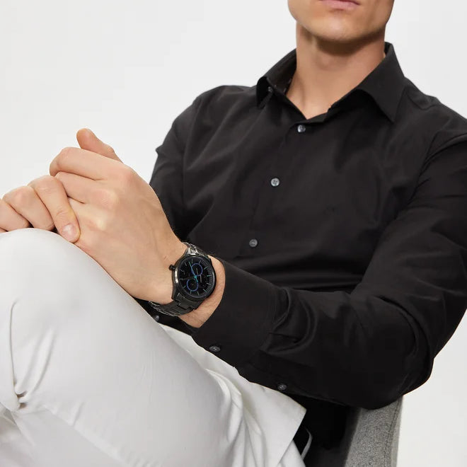 ARMANI EXCHANGE AX1878 BOLD TIMEPIECE - BLACK STAINLESS STEEL MEN'S WATCH-i-Watch-4