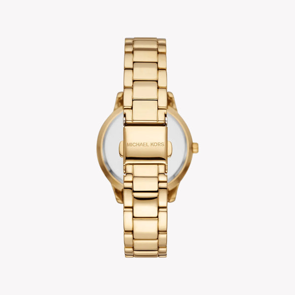 Mini Tibby Gold-Tone Pavé Watch and Bracelet Gift Set