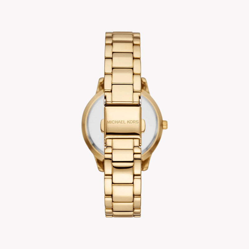 Mini Tibby Gold-Tone Pavé Watch and Bracelet Gift Set