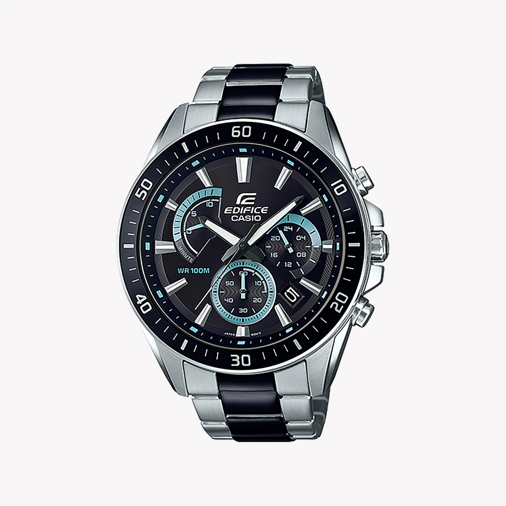 Casio Edifice Efr-552sbk-1avudf - Sporty Elegance For The Modern Man by i-watch