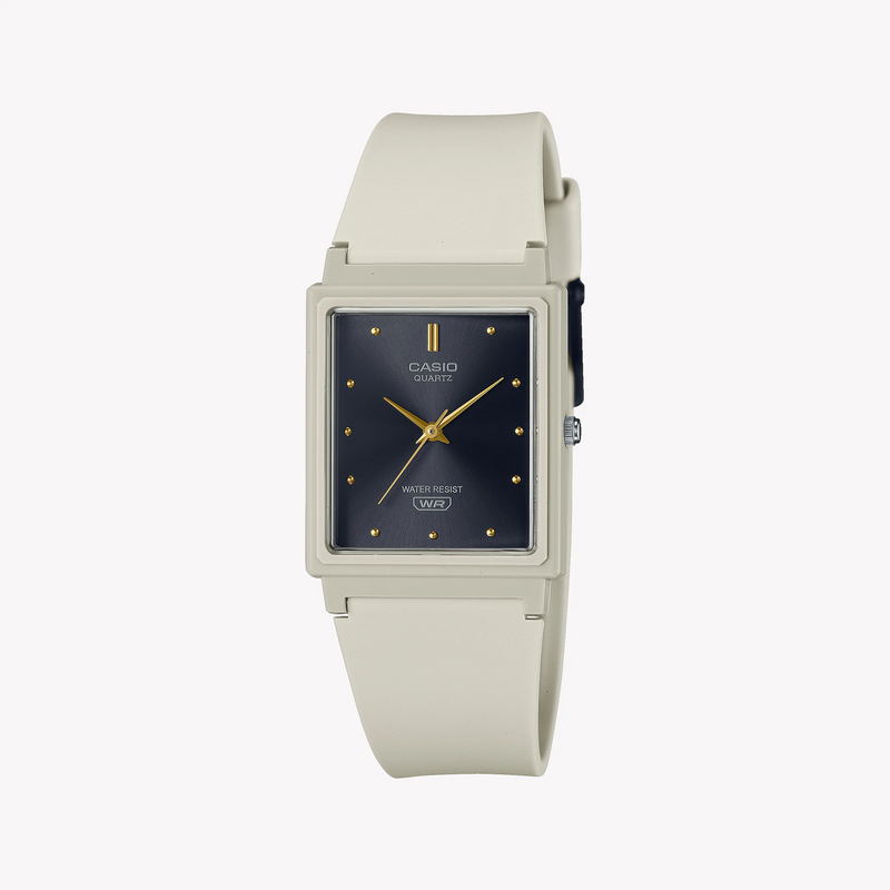 Casio Unisex White Resin Watch, Black Dial | Mq-38uc-8adf by i-watch