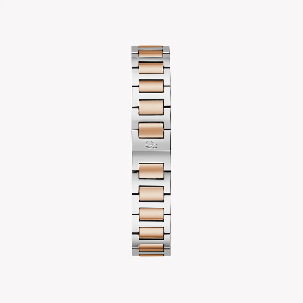 Guess Women's Rose Gold/Silver Watch, Grey Dial | Y98001l5mf by i-watch