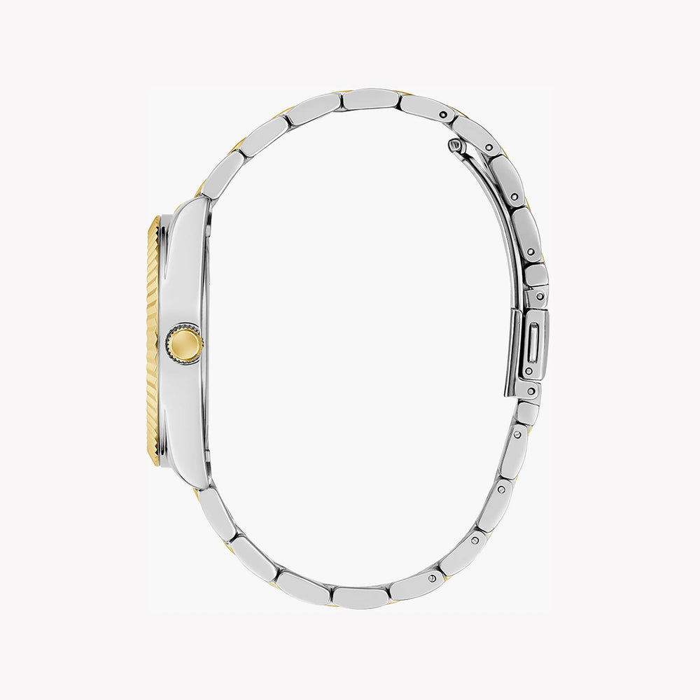 Guess Women's Gold/Silver Watch, White Dial | Gw0308l6 by i-watch