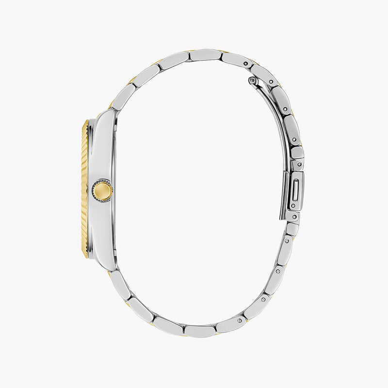 Guess Women's Gold/Silver Watch, White Dial | Gw0308l6 by i-watch