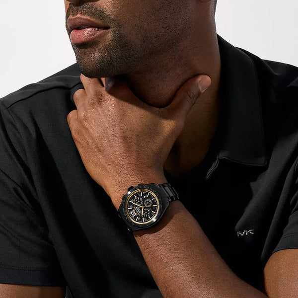 MICHAEL KORS MK9179 BLACK STAINLESS STEEL - ELEGANT TIMEPIECE FOR MODERN MEN-i-Watch-4