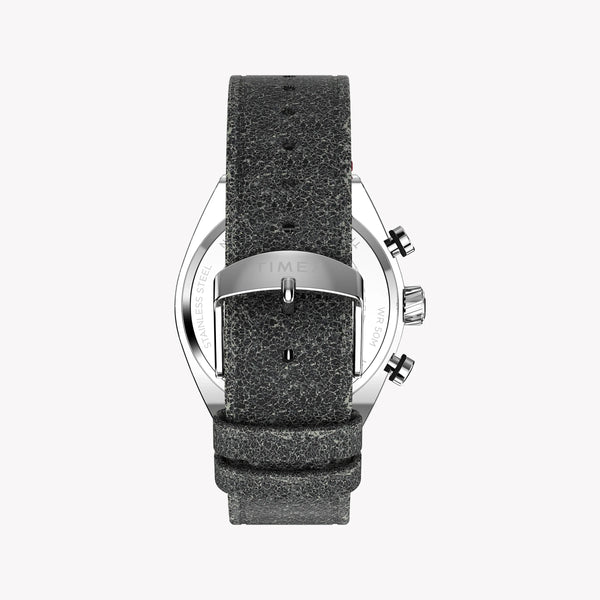Timex Men's Legacy Tonneau, Black Dial/Black Leather | Tw2u14100zv by i-watch