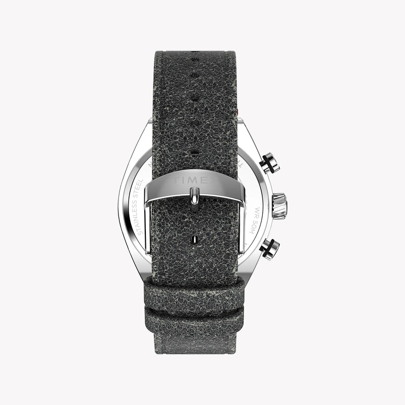 Timex Men's Legacy Tonneau, Black Dial/Black Leather | Tw2u14100zv by i-watch