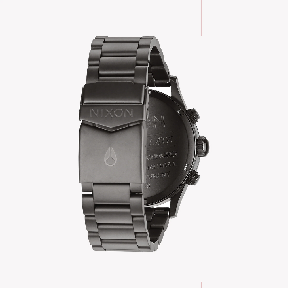 Nixon Men's Black Stainless Steel Watch, Black Dial | A386-632 by i-watch