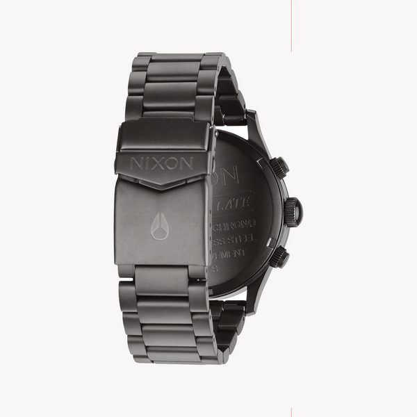 Nixon Men's Black Stainless Steel Watch, Black Dial | A386-632 by i-watch
