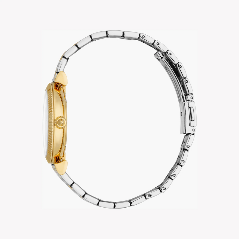 Just Cavalli Women's Two Tone Silver & Gold Watch, Silver Dial | Jc1l266m0055 by i-watch